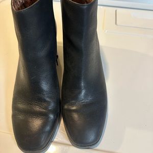 Lucky brand black booties